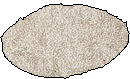 베이지 원형 카펫 -대